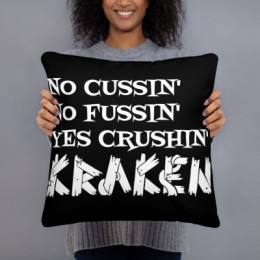 Yes Crushin' Throw Pillow